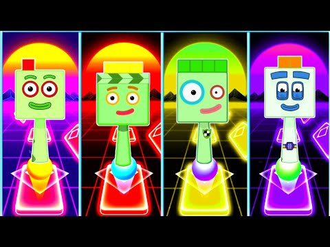 My Sprunki OC: Forty One 🆚 Forty Two 🆚 Forty Three 🆚 Forty Four From Numberblocks 🎶Tiles Hop Game 🎮🎯