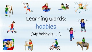 Englisch lernen: hobbies (Lernvideo für die Grundschule) screenshot 2