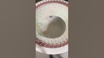 White Pastel Sparkle Beanie #knittingmachine #knitting #sentroknittingmachine #diy