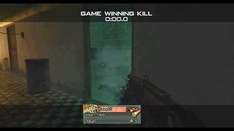 Spas-12 Game Winning Kill Cam Call of Duty Modern warfare 2