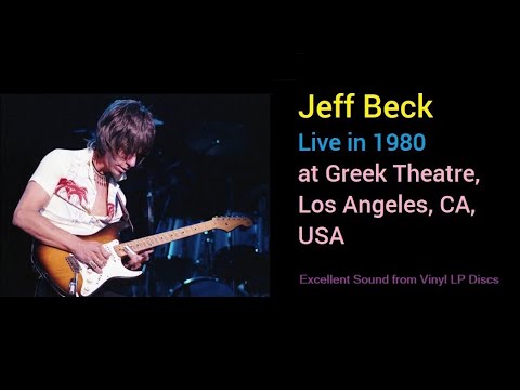 ☕【ぶっ飛び】JEFF BECK 1980年12月5日 大阪公演　ツアーセット Jeff Beck ジェフ・ベック/Tokyo,Japan 1980