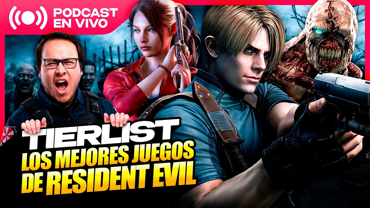 MEJORES JUEGOS DE RESIDENT EVIL por sus 30 AÑOS | Reaccionamos a la ...
