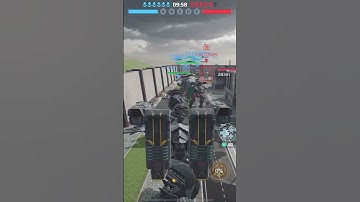 #Hacker freezes, gets rekt 🤣 — #warrobots #shorts War Robots