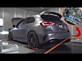 Stage 1 Tuned Mercedes A45 S AMG 0-240km/h Launch Control Acceleration + Dyno Runs | Feat. Timings