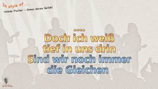 Helene Fischer  - Genau dieses Gefühl - Instrumental and Karaoke
