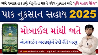 Krushi Pragati App Survey 2025 Gujarat | Pak Nuksan Online Form 2025 | પાક નુકસાન સર્વે 2025 screenshot 4