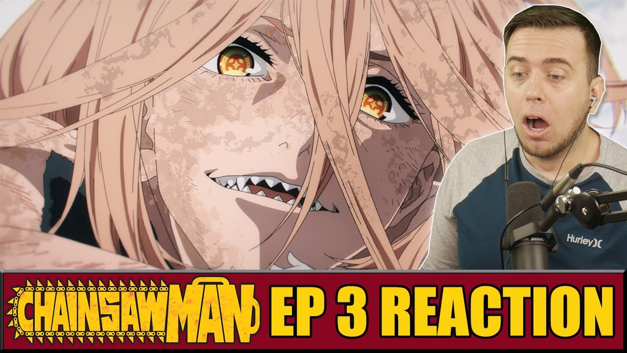 CHAINSAW MAN Episode 3 REACTION 