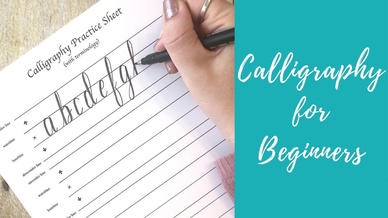 7 Calligraphy Practice Tips For Beginners