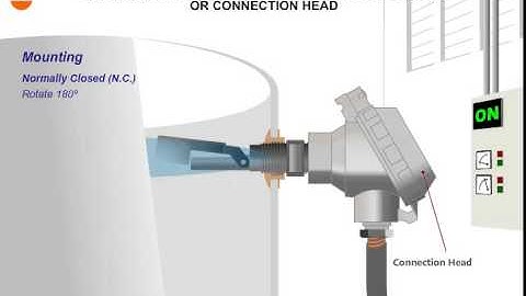 ICOS Level Switch for Mounting with Connection Head