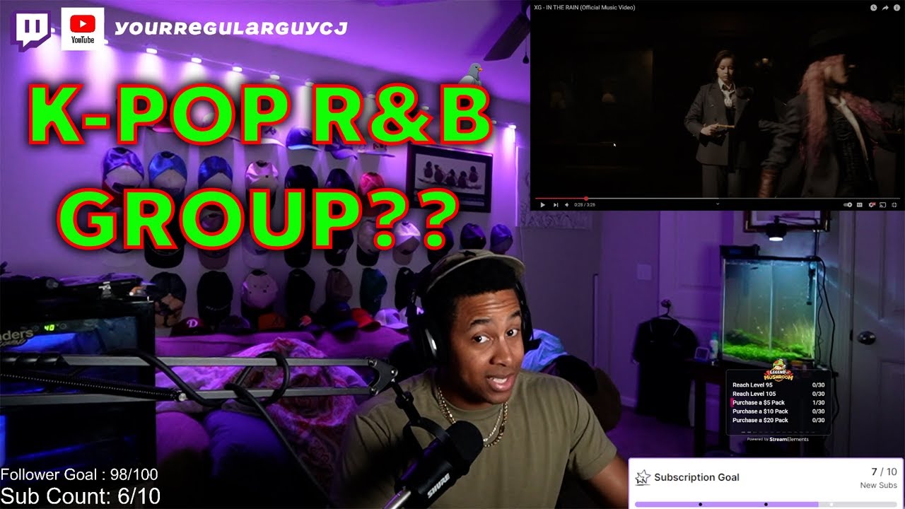 K-POP R&B Group?? | XG - IN THE RAIN (Official Music Video) | Reaction