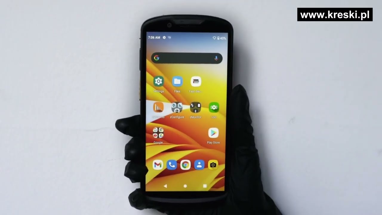 Wytrzymałe komputery mobilne Zebra TC53/TC58 - test wytrzymałości *Kreski Sp.j.*