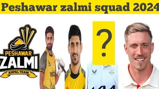 Peshawar Zalmi Squad 2024 Pz Squad 2024 Psl Squad Season 9 Afi Sports