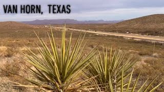 I-10 Scenic Overlook in Van Horn, Texas