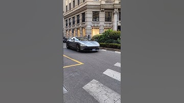 Ferrari roma in milano  #car #supercar #reels #shorts #ferrari #f1 #roma #fyp #luxury #youtubeshorts