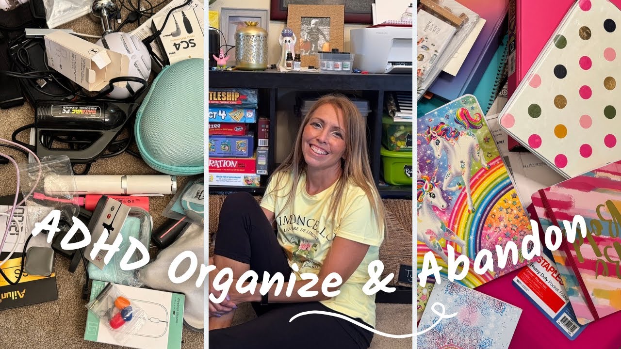 How to ADHD Organization Cycle: From Hyperfixation to Total Abandonment ...