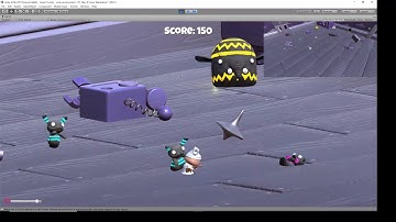 Unity Survival Shooter learning by ml-agents v0.4