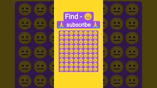 find - 😑 and support 💪💯💪 #trending #viral #video #quiz #emoji #shorts #competition #challenge #find