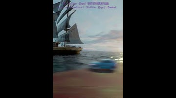 #ocean #sea #wave #boat #animations #Blender #vehicles #automobile #cg #photography #travel