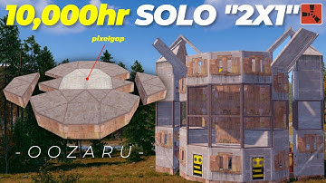 OOZARU 2X1 | Sneaky PIXELGAP 2 Bunker Hidden Loot SOLO/DUO Base RUST