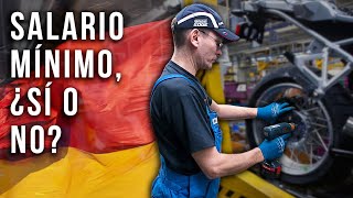 ¿Cuáles fueron los efectos de establecer un salario mínimo en Alemania?