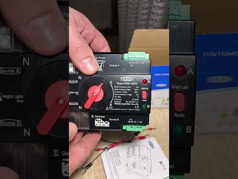 ABP Tomzn TOQ7-63А/2P 220V, видео 2