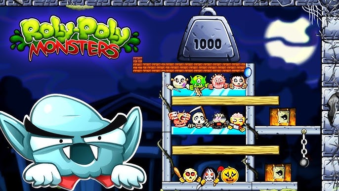 Roly-Poly Monsters poki.com game 
