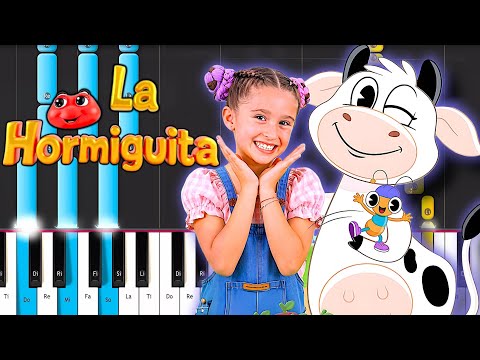 La Hormiguita ,Fui Al Mercado 🐜 - La Vaca Lola y Saritah Bebé
