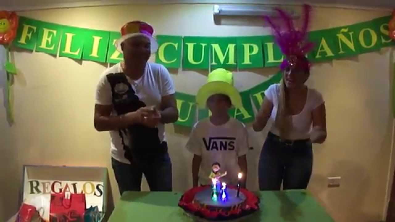 Salón Evaristo´s; Cumple 11 de Lautaro: Ceremonia de la torta