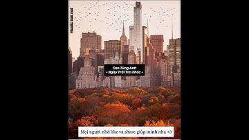 Ngày Trái Tim Khóc - Cao Tùng Anh ( LYRICS )