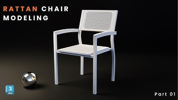 Rattan chair modeling part 01 #tutorial myanmar