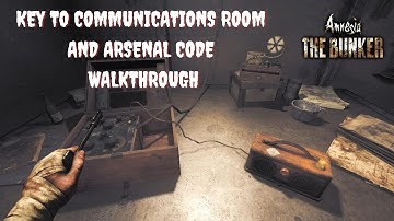 How to open Communications room and get Arsenal Code