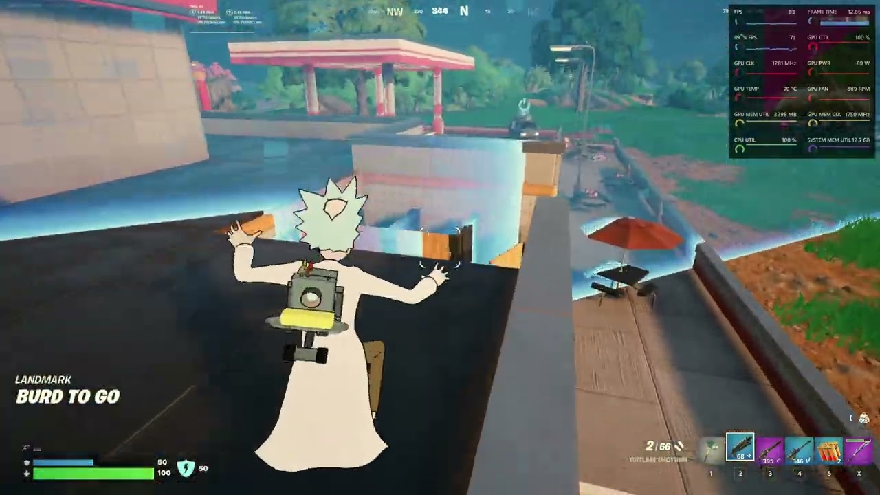 intel i5 7600 and rx 570 tested at 1080p in Fortnite, cs2, warthunder, 3Dmark