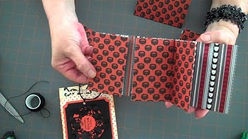 52 Mini Albums Journals & Such: Project 21; Part 2: Modified Gatefold Mini