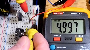 L7805 7805 linear voltage regulator introduction for beginner learning electronics components