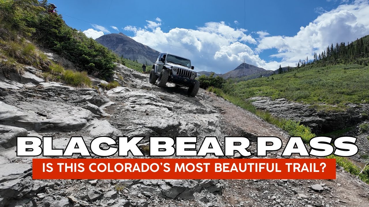 Самый живописный вид в Колорадо: путешествие вниз по перевалу Блэк-Беар.