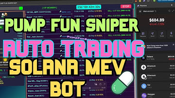 Advanced Pump Fun sniper bot setup | Solana MEV bot full runtime demo