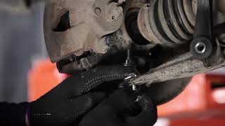 How to replace Suspension ball joint on SKODA OCTAVIA (1U2) - video tutorial