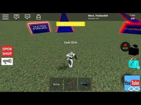 #ROBLOX Super Hero Tycoon EP.1 ลงคลิปครั้งแรก