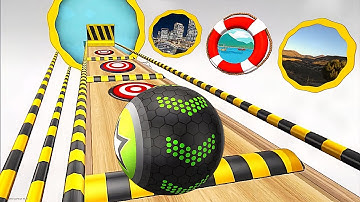 GOING BALLS SUPER SPEEDRUN, HARD LEVEL SECTIONS, PORTAL RUN