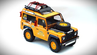 Project Tamiya CC01 Camel Trophy - How to make a Camel Land Rover Defender P2 - Truck Finished!