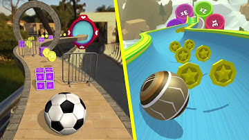 Going Balls Vs Action Balls All Levels Gameplay Android iOS #44