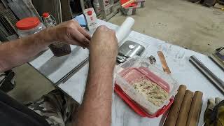 Sauroter Part 1: Making sand cores for bronze casting