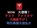 大速報　テスラ　アメリカで大幅値下げ！小手先の手段じゃない、これがテスラの国税庁への回答か！EV普及へ新時代の幕開け　明日株価大波乱！？（少し興奮しています　ご了承ください）