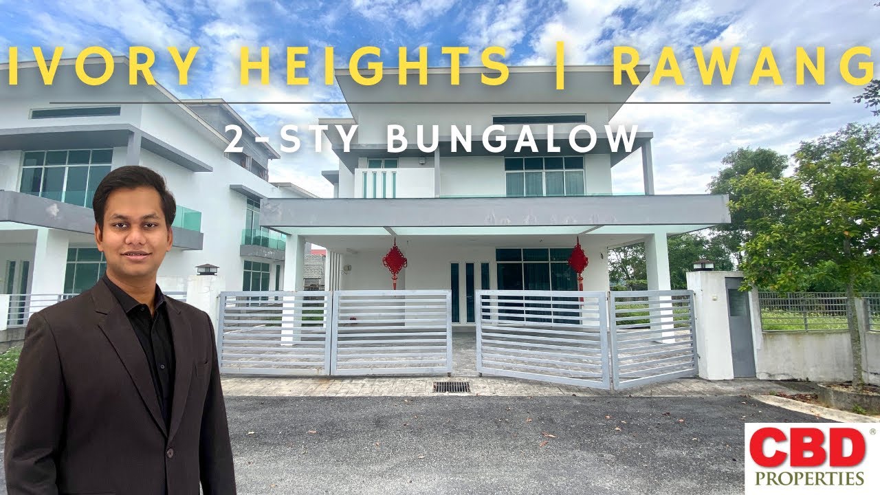 For Sale RM1.25m - Ivory Heights, Desa 8 Bandar Country Homes, Rawang | Freehold; 2-Storey Bungalow
