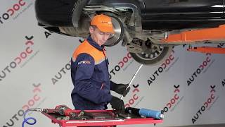 How to change Track rod end ball joint SSANGYONG REXTON - step-by-step video manual