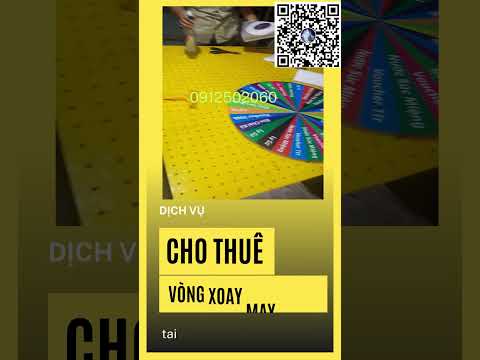 cho thuê vòng xoay may mắn - Sài Gòn