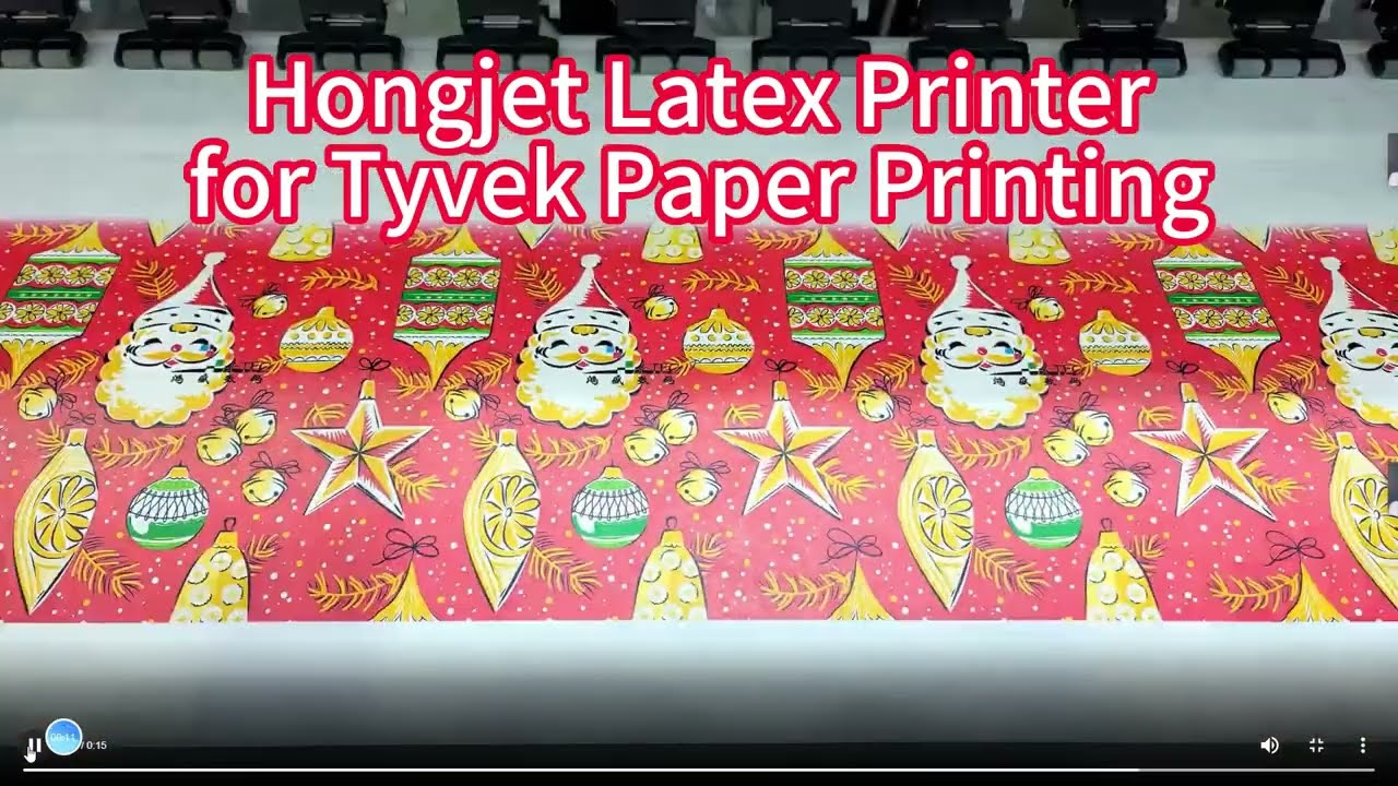 Hongjet Latex printer for tyvek printing