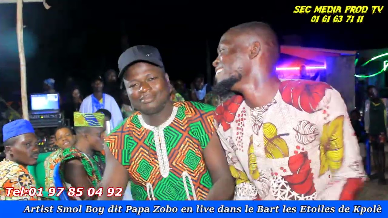 Smol Boy en live dans le Bart les Étoiles de kpolè