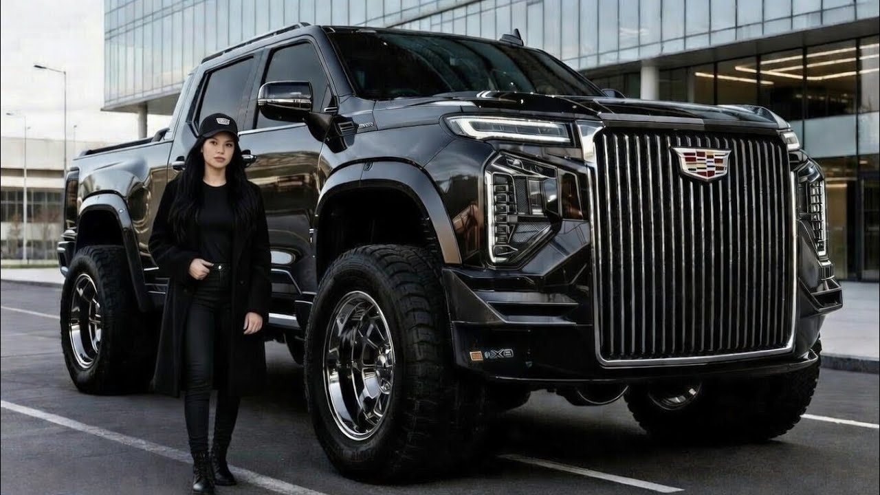 Пикап Cadillac Escalade 1000 2027 года | Представлен роскошный зверь мощностью 1000 л.с.!