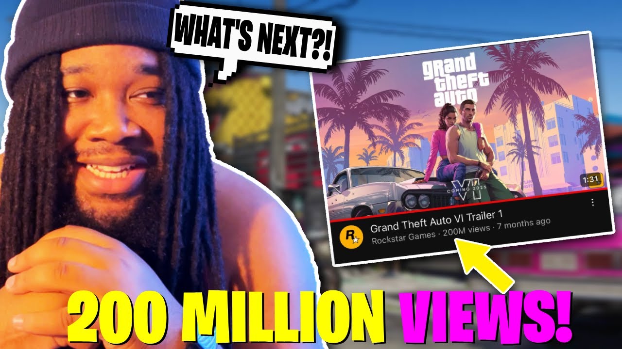 GTA 6 Just Hit 200 MILLION Views Becoming The 2nd Most Viewed Game GTA 6 Just Hit 200 MILLION Views Becoming The 2nd Most Viewed Game